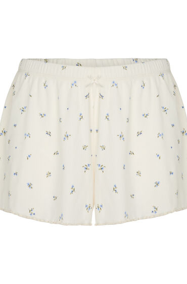 Thumbnail - Hunkemöller Daisy Pyjama-Shorts Weiß