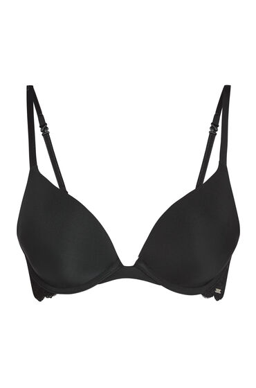 Thumbnail - Hunkemöller Vorgeformter Push-up-Bügel-BH Angie Schwarz