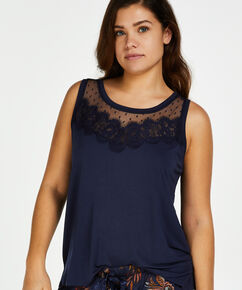 Singlet Jersey, Blau