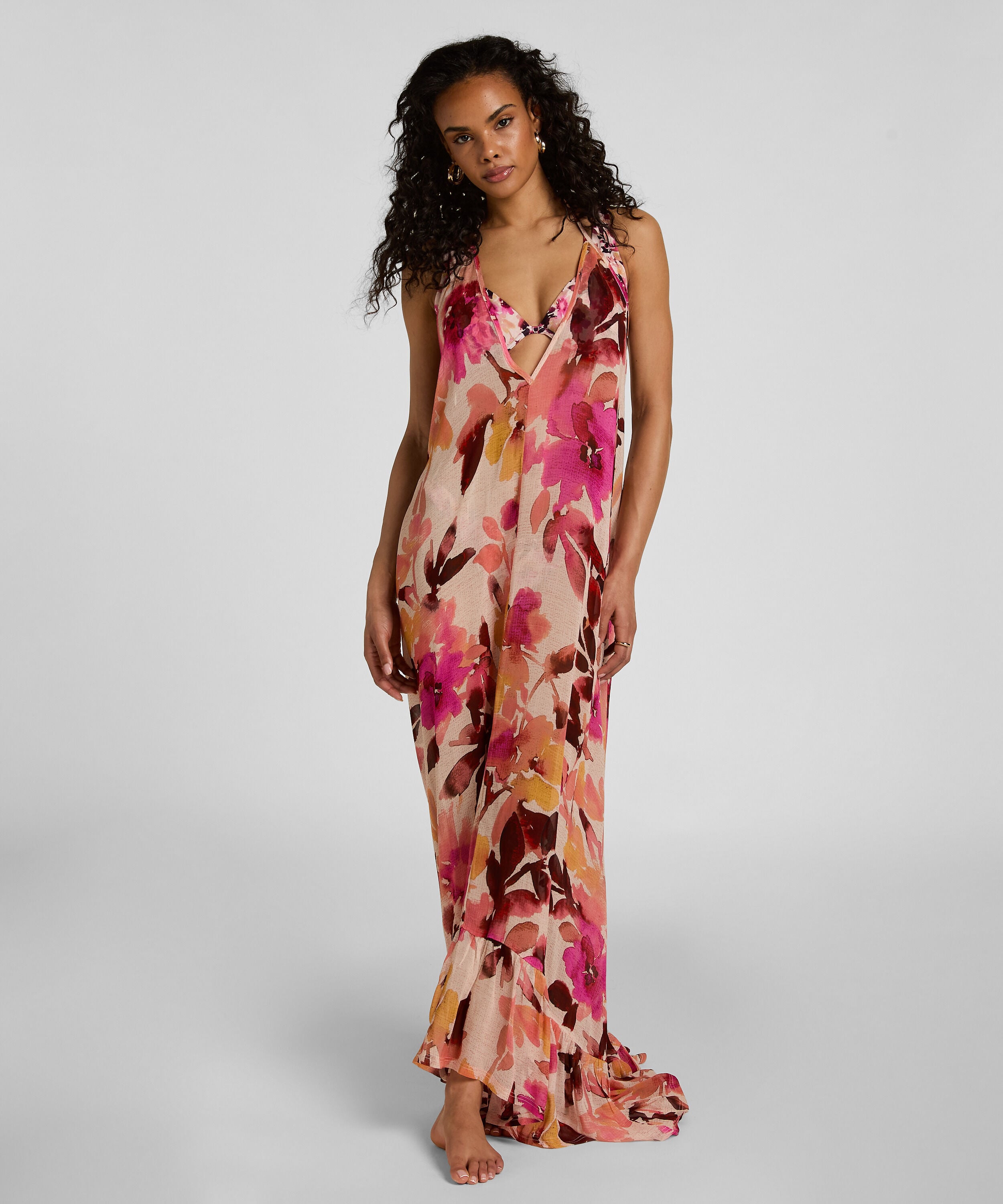 Strandkleid Glam, Rosa Strandkleid Glam, Rosa