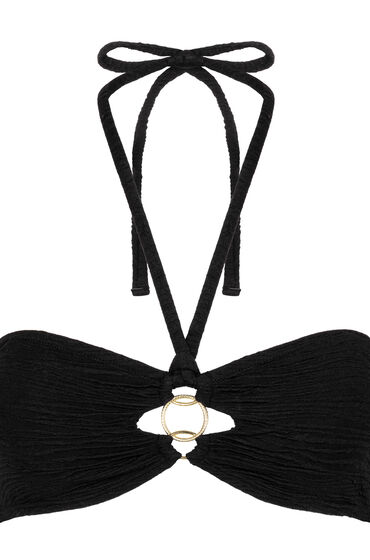 Thumbnail - Hunkemöller Bandeau-Bikinioberteil Bahamas Schwarz