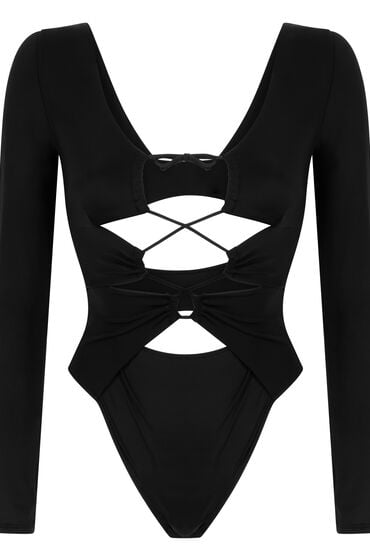 Thumbnail - Hunkemöller Body Kiki Schwarz