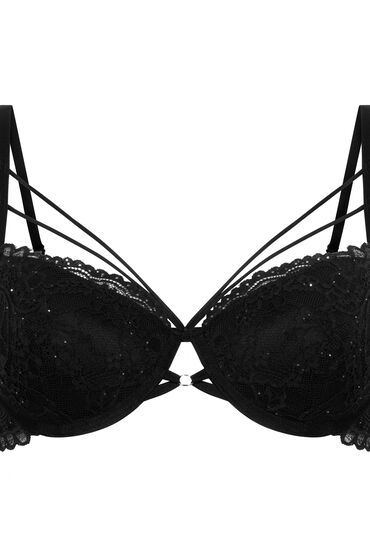 Thumbnail - Hunkemöller Vorgeformter Bügel-BH Sabrina Schwarz