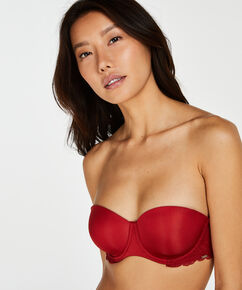 Vorgeformter B&uuml;gel-BH Angie, strapless, Rot