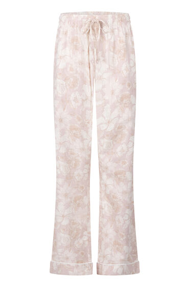 Thumbnail - Hunkemöller Flower Linen Hose Rosa