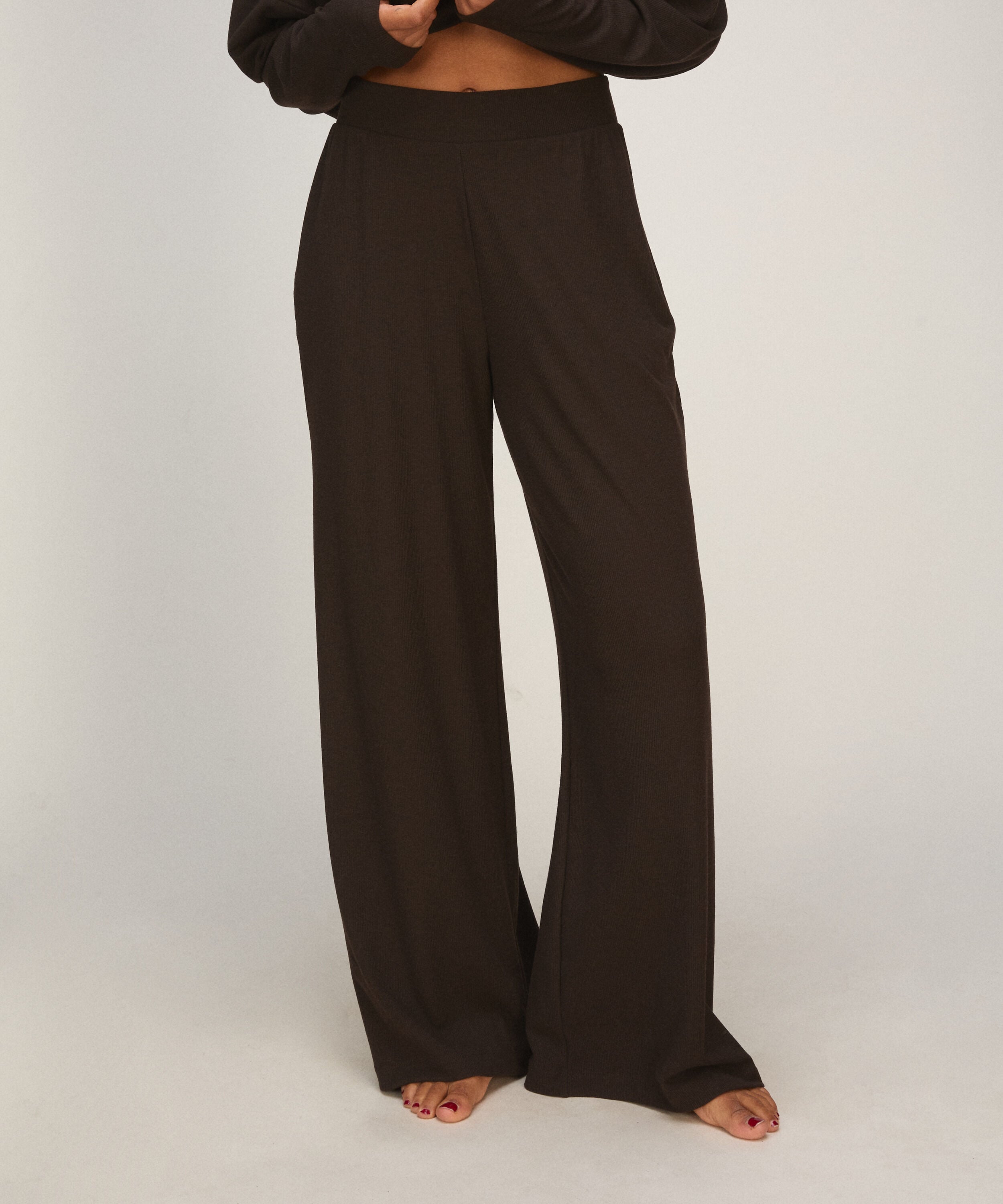 PANT WL PREMIUM RIB JERSEY, Braun