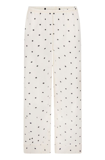 Thumbnail - Hunkemöller Baumwollhose mit Punkten Weiß