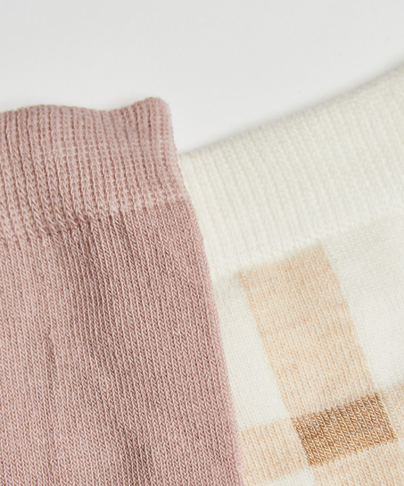 2 Paar Baumwollsocken, Schwarz