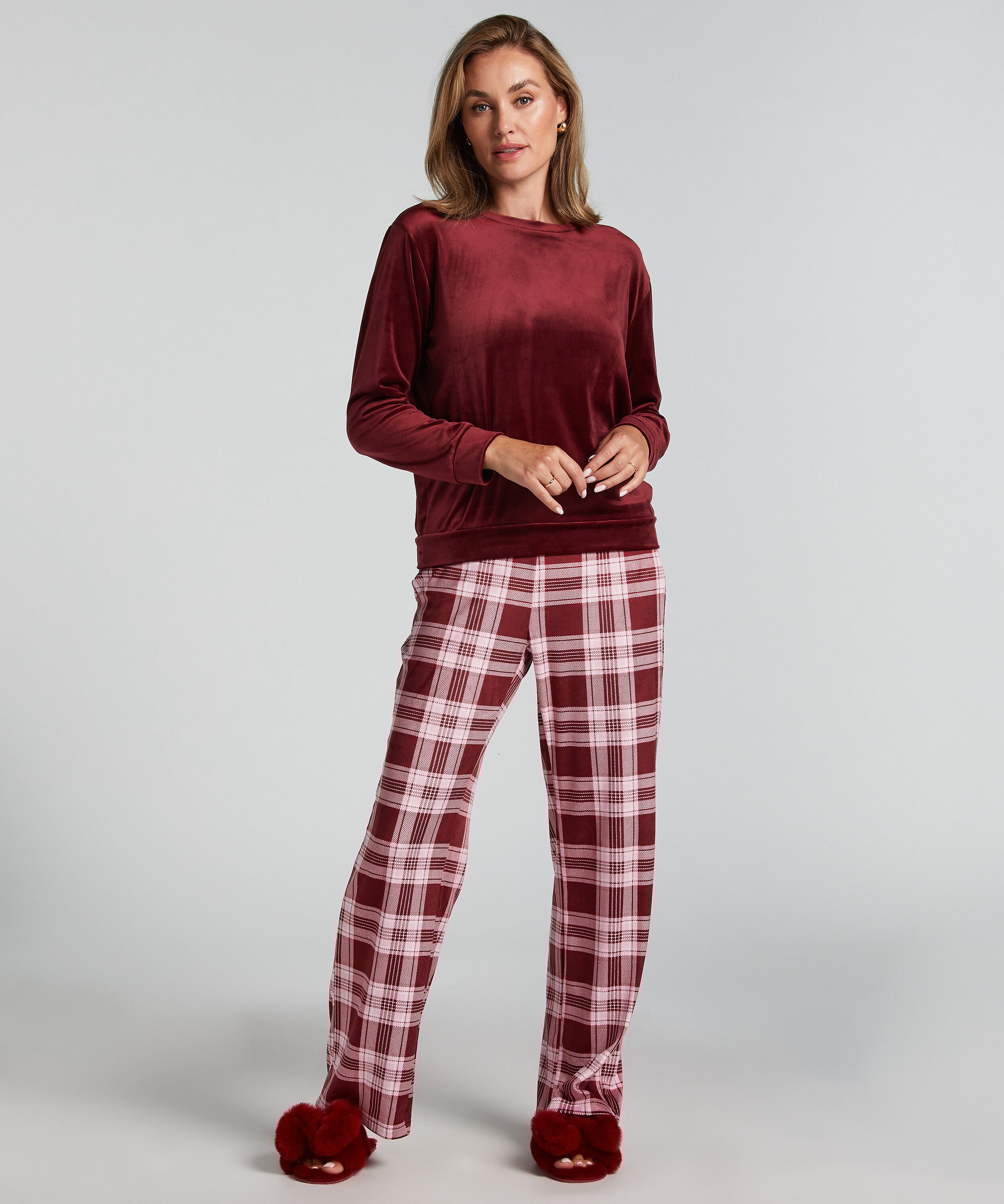 Pyjamaset Velours, Lila