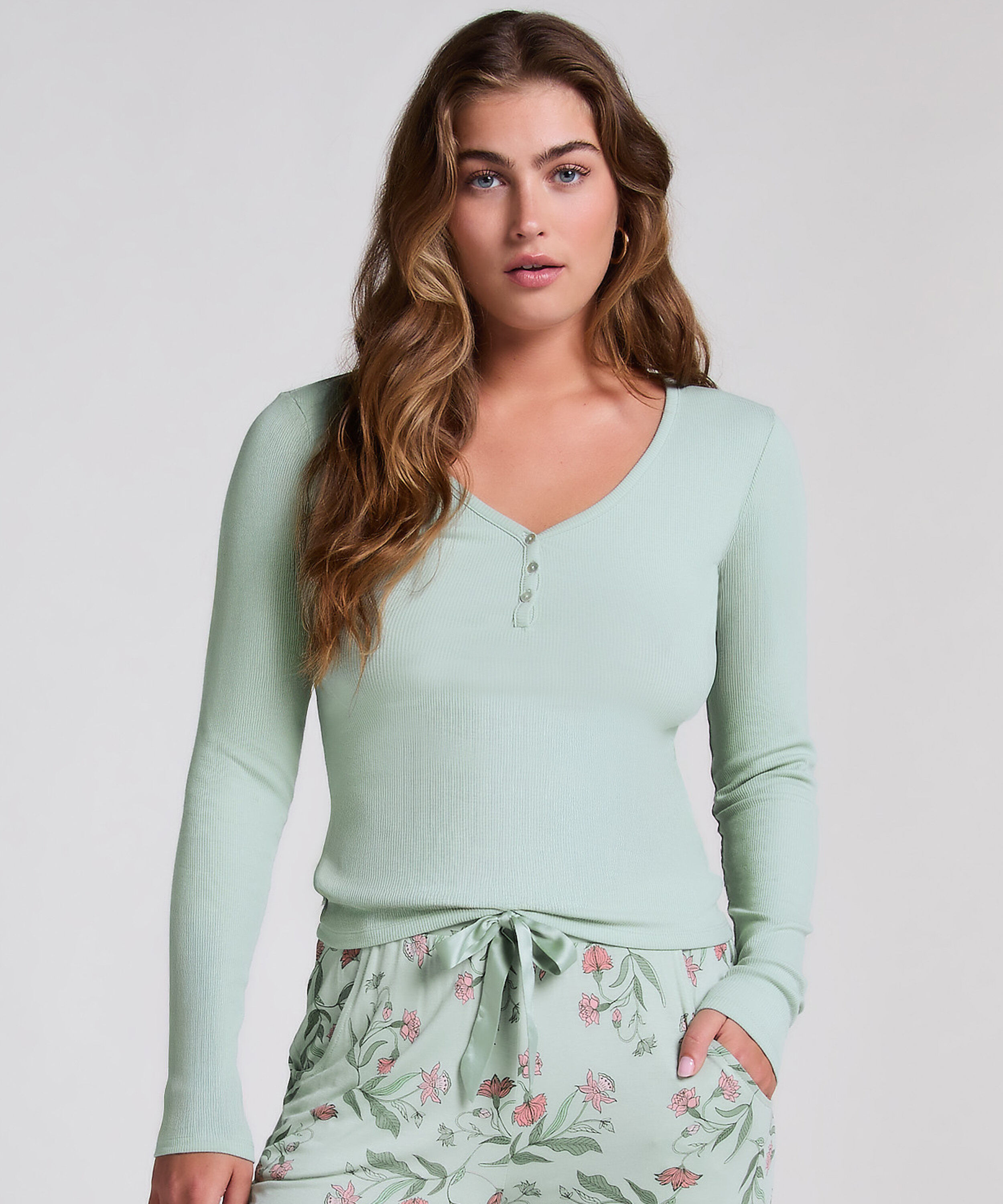 Pyjamatop, Grün