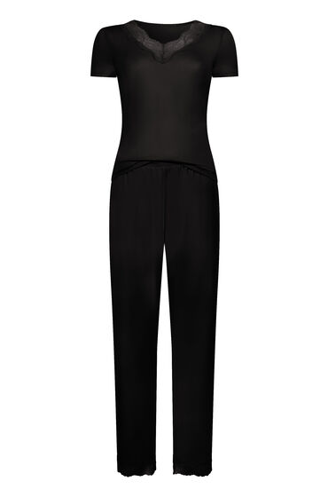 Thumbnail - Hunkemöller Pyjamaset Nana Schwarz