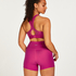 HKMX Shorts Oh My Squat mit hoher Taille, Rosa