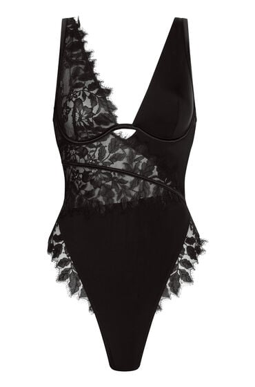 Thumbnail - Hunkemöller Malou Body mit Bügel Schwarz