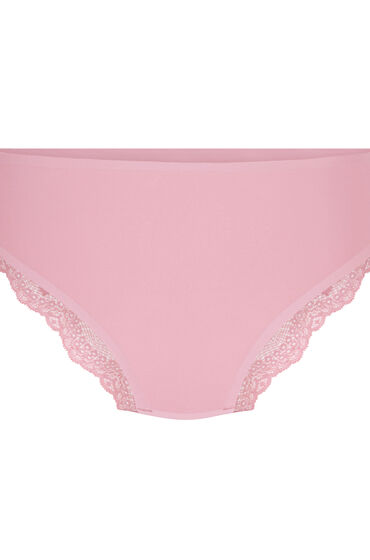 Thumbnail - Hunkemöller Invisible Brazilian Lace Back Rosa