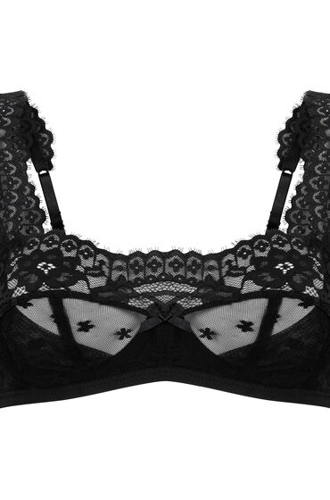 Thumbnail - Hunkemöller Valora Unwattierter Bügel-BH Schwarz