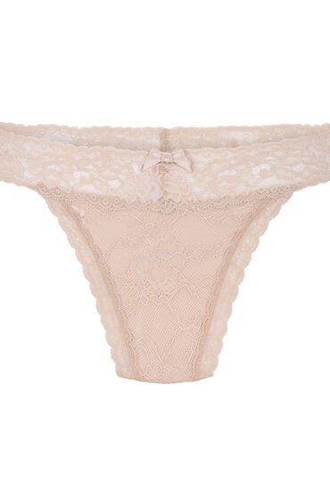 Thumbnail - Hunkemöller String Madison Beige
