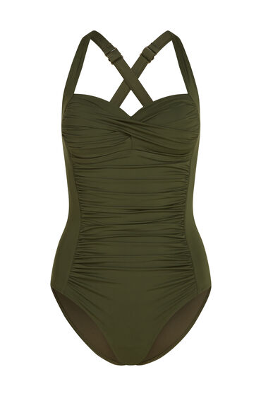 Thumbnail - Hunkemöller Badeanzug Shaping Ocean grün