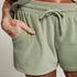 Shorts Velours Pocket, grün