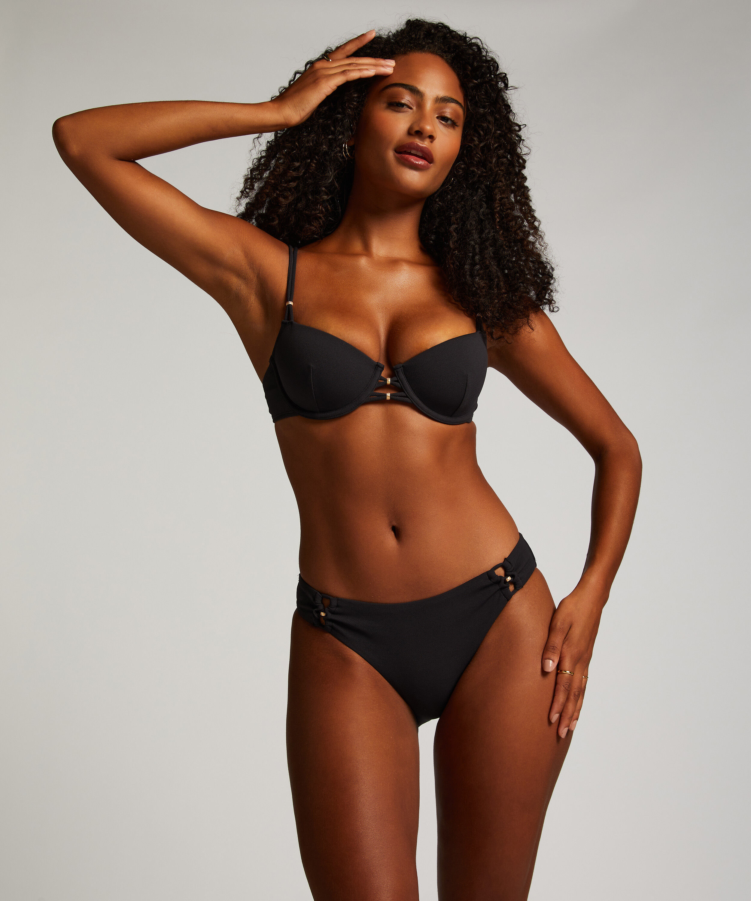 Bikini Slip Rio Holbox, Schwarz Bikini Slip Rio Holbox, Schwarz