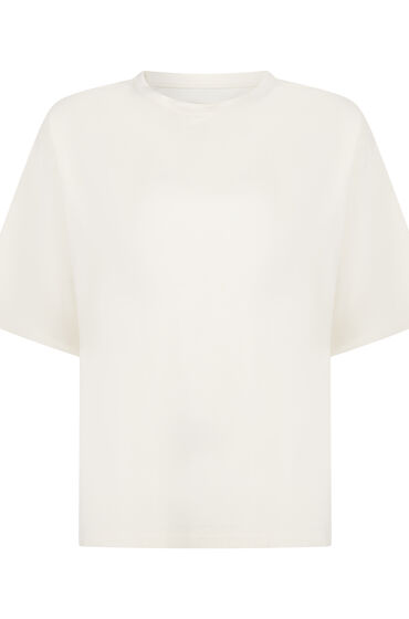 Thumbnail - Hunkemöller Pyjama Top Loose Weiß