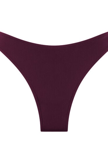 Thumbnail - Hunkemöller Neopren-Bikiniunterteil mit hohem Beinausschnitt Lila