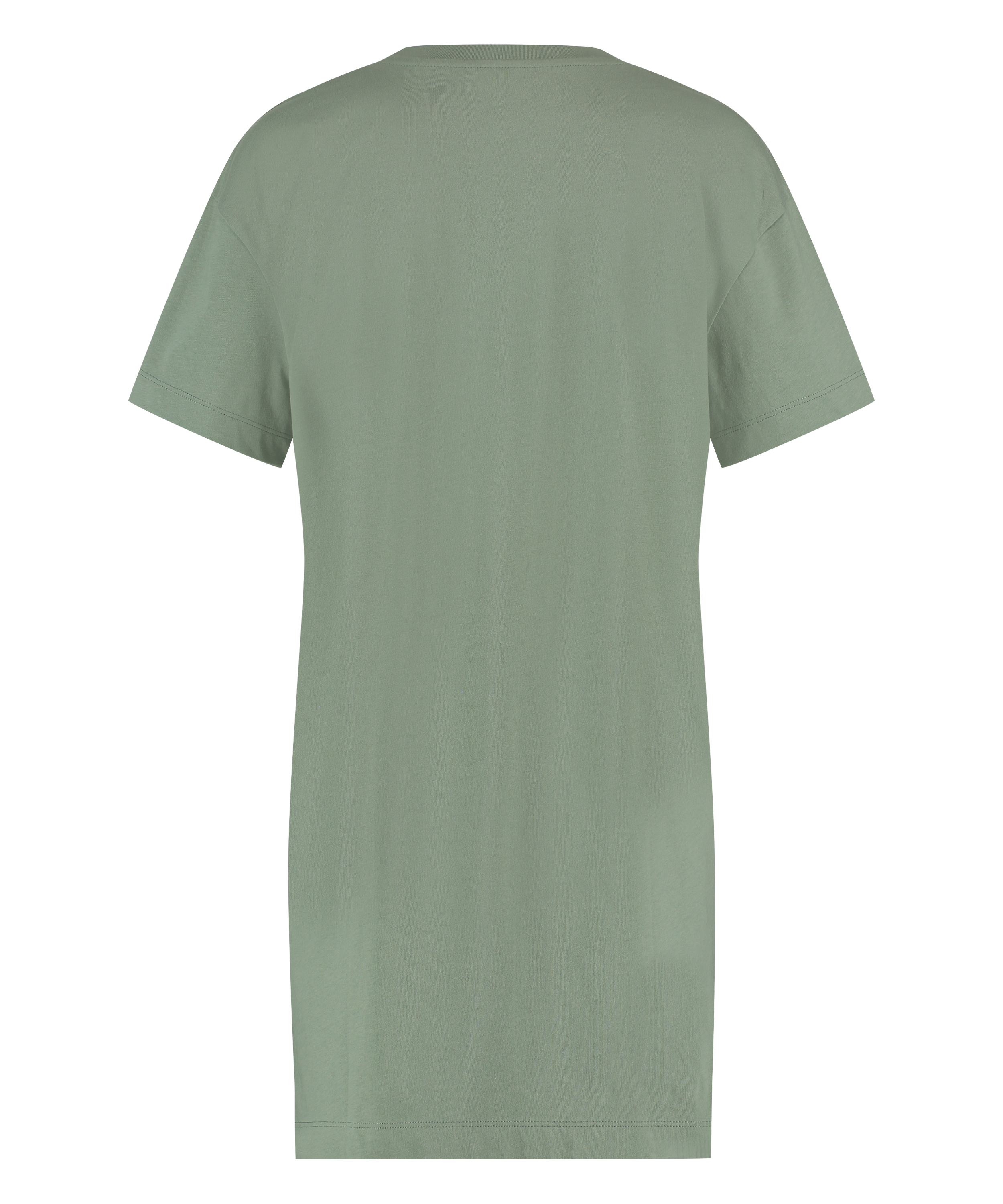 Nachthemd Rundhalsausschnitt, grün, main