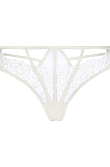 Thumbnail - Hunkemöller Kristina Highleg String Weiß