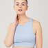 Crop Top Bae, Blau