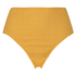 Bikinihöschen Goldenrod mit hohem Beinausschnitt, Gelb
