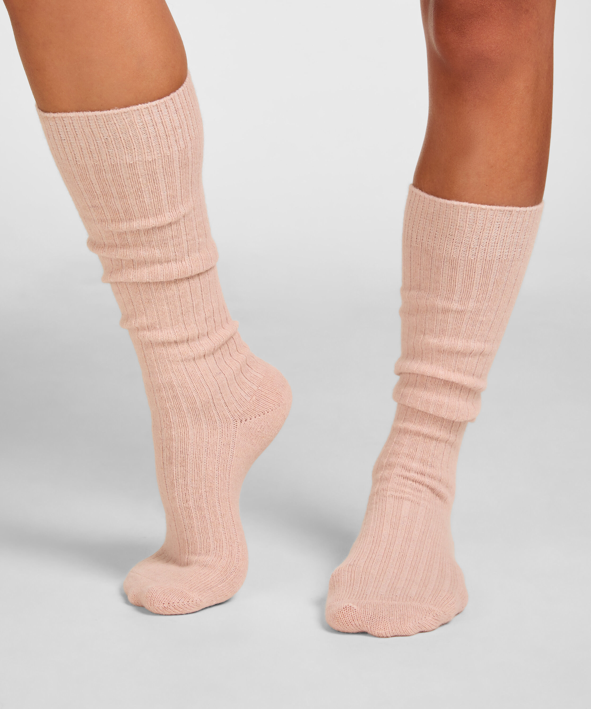 Socken aus Kaschmir-Mix, Rosa Socken aus Kaschmir-Mix, Rosa