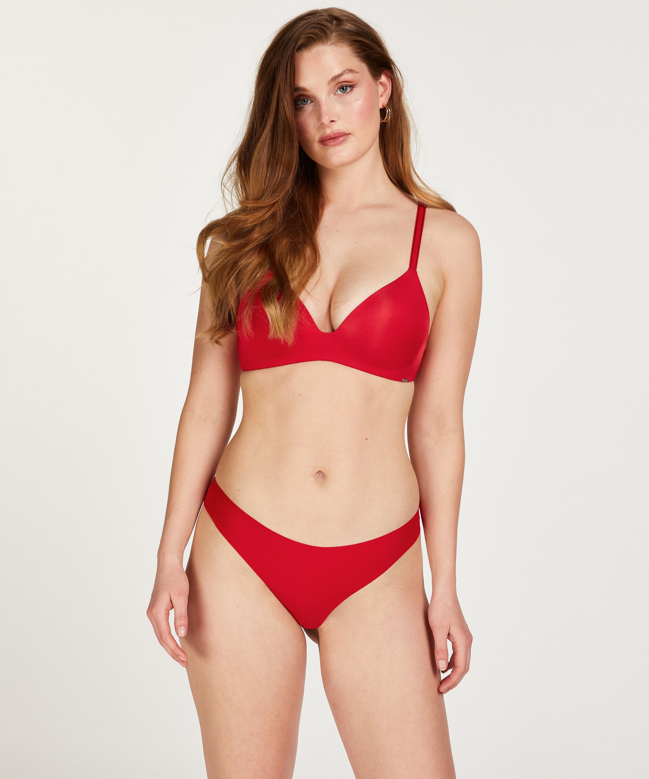 Invisible Brazilian Fishnet, Rot Invisible Brazilian Fishnet, Rot