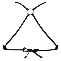 Dreieck Bikinitop Sunset Dreams, Schwarz