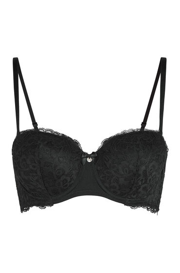 Thumbnail - Hunkemöller Vorgeformter Bügel-BH Marine Schwarz