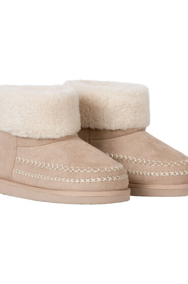 Thumbnail - Hunkemöller Hausschuhe Iggy Beige