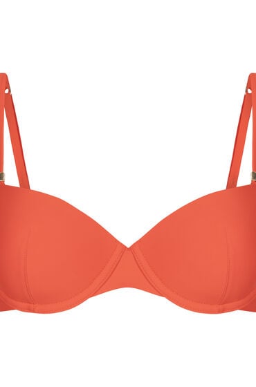 Thumbnail - Hunkemöller Luxuriöses Bügel-Bikini-Top mit Polsterung Rot