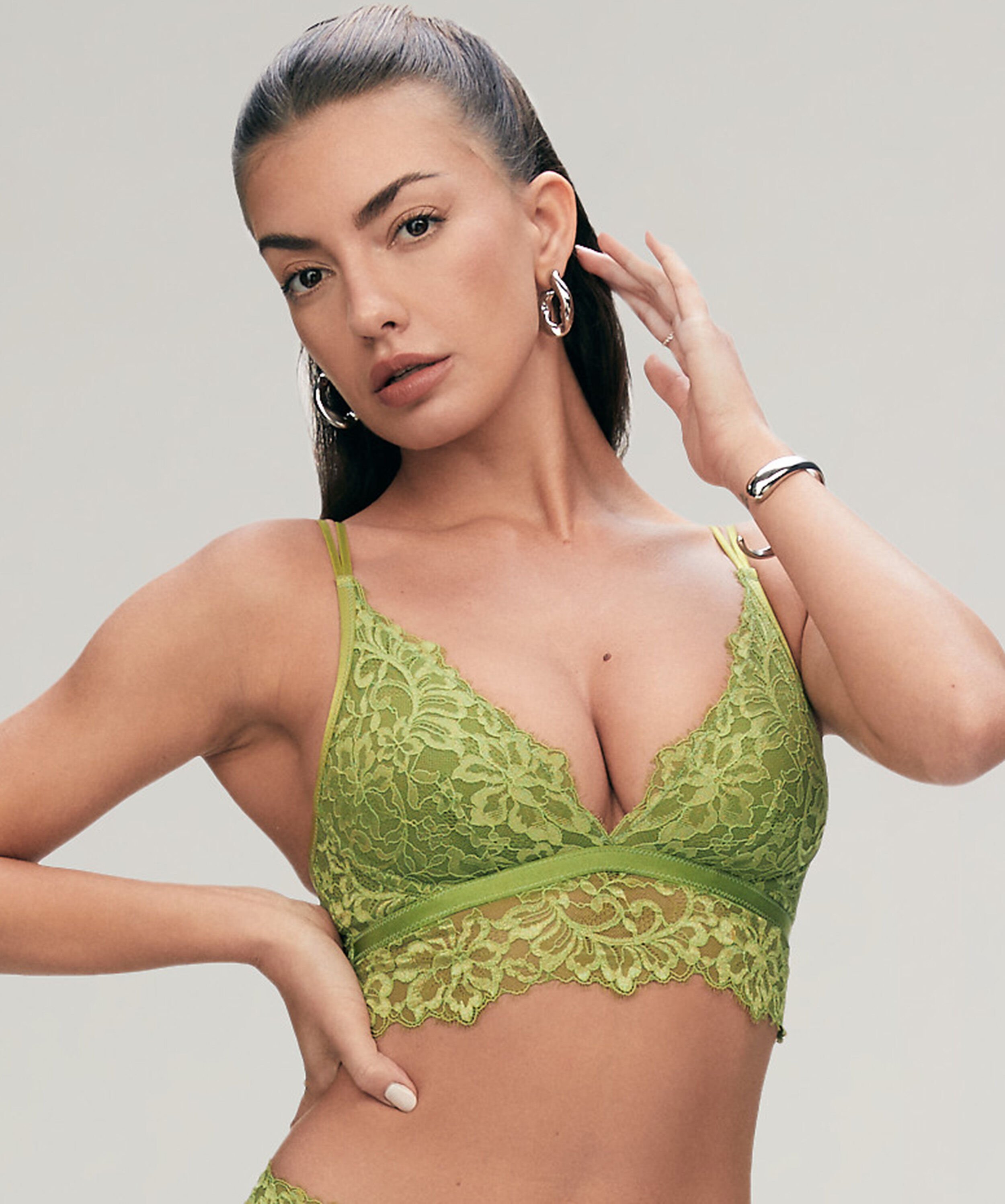 Bralette Isabella, Grün