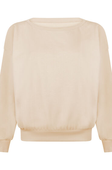 Thumbnail - Hunkemöller Boatneck Sweater Audrey Grau