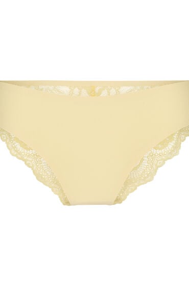 Thumbnail - Hunkemöller Invisible Brazilian Lace Back Gelb