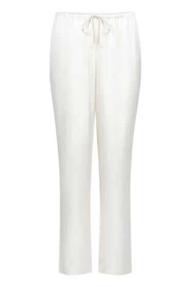 Thumbnail - Hunkemöller Satinhosen mit Nadelstreifen Weiß