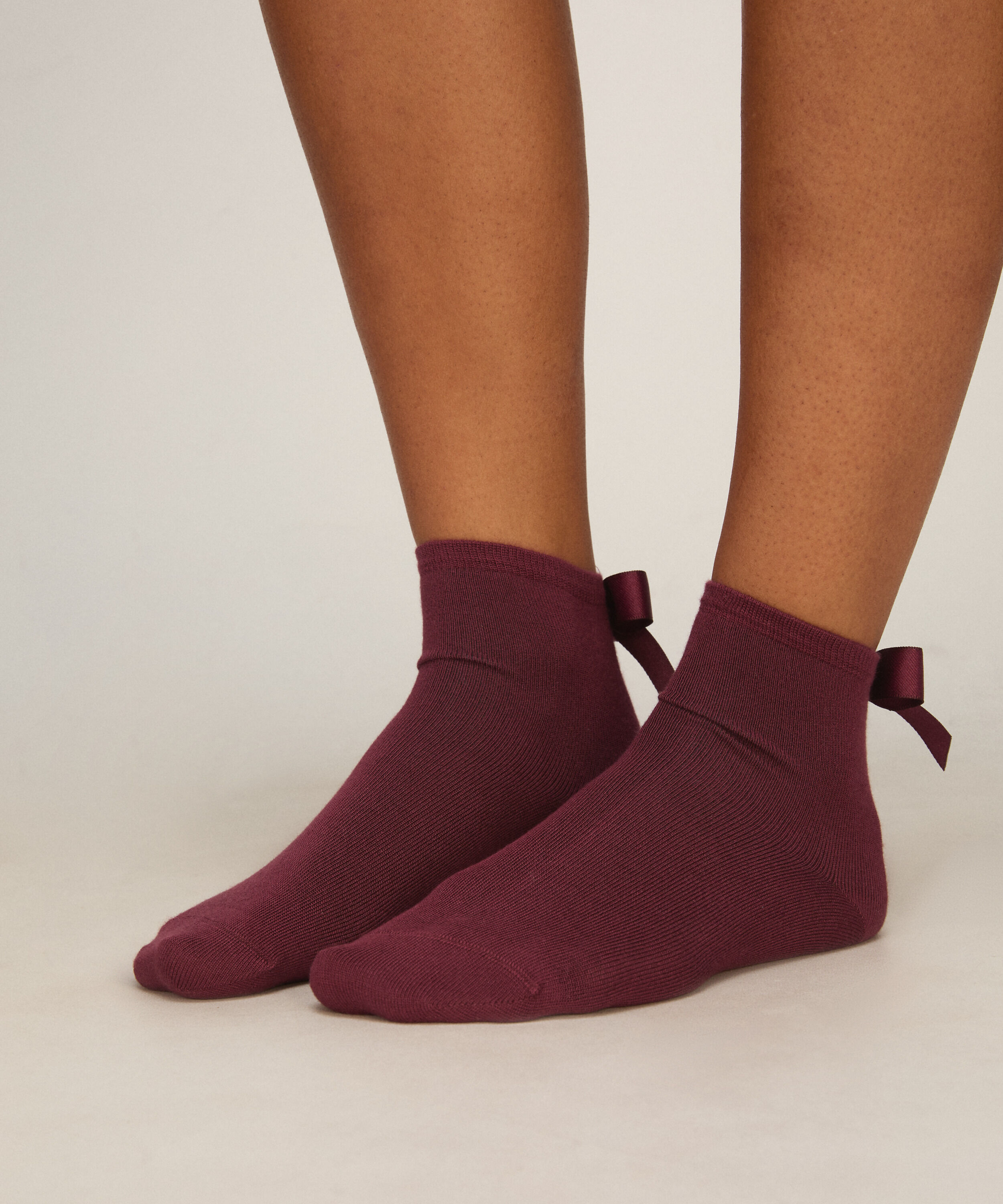 Socken Bow Modal, Rot Socken Bow Modal, Rot