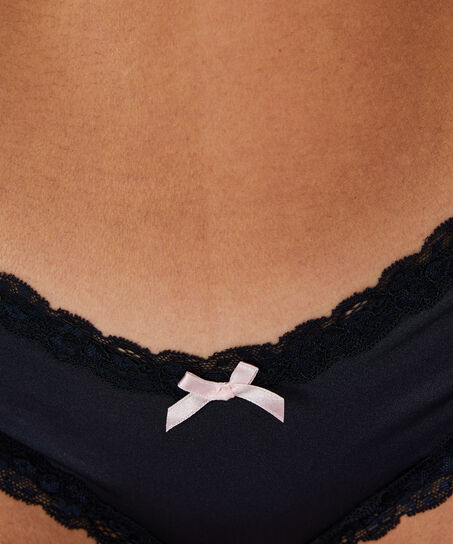 V-Shape-Brazilian Mikrofaser, Blau