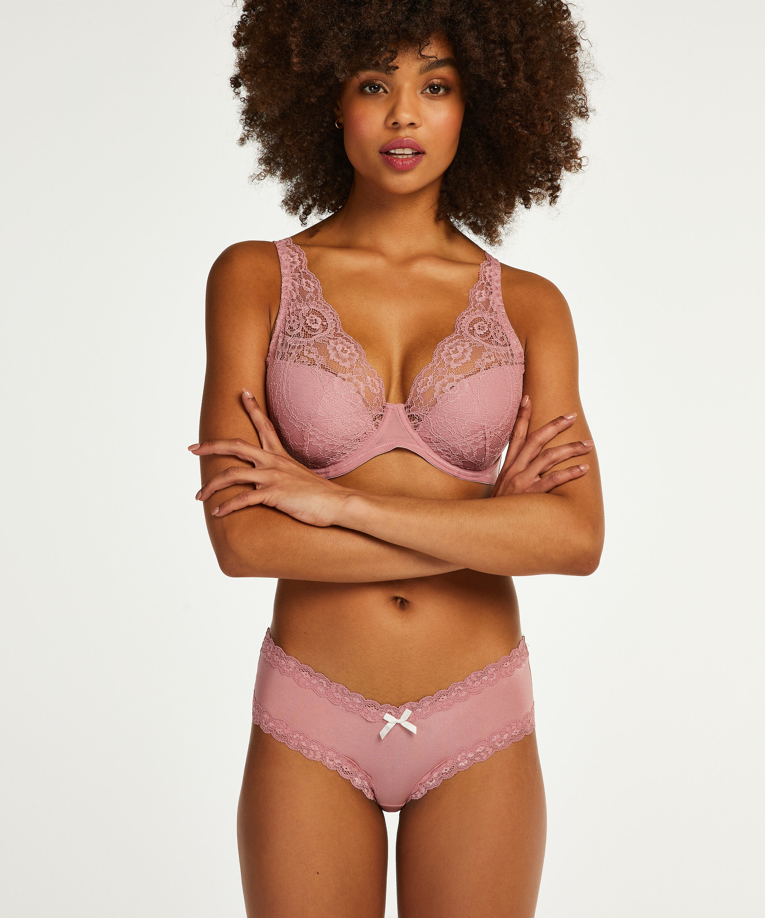 V-Shape-Brazilian Mikrofaser, Lila
