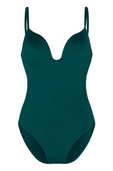 Thumbnail - Hunkemöller Badeanzug Neoprene Grün