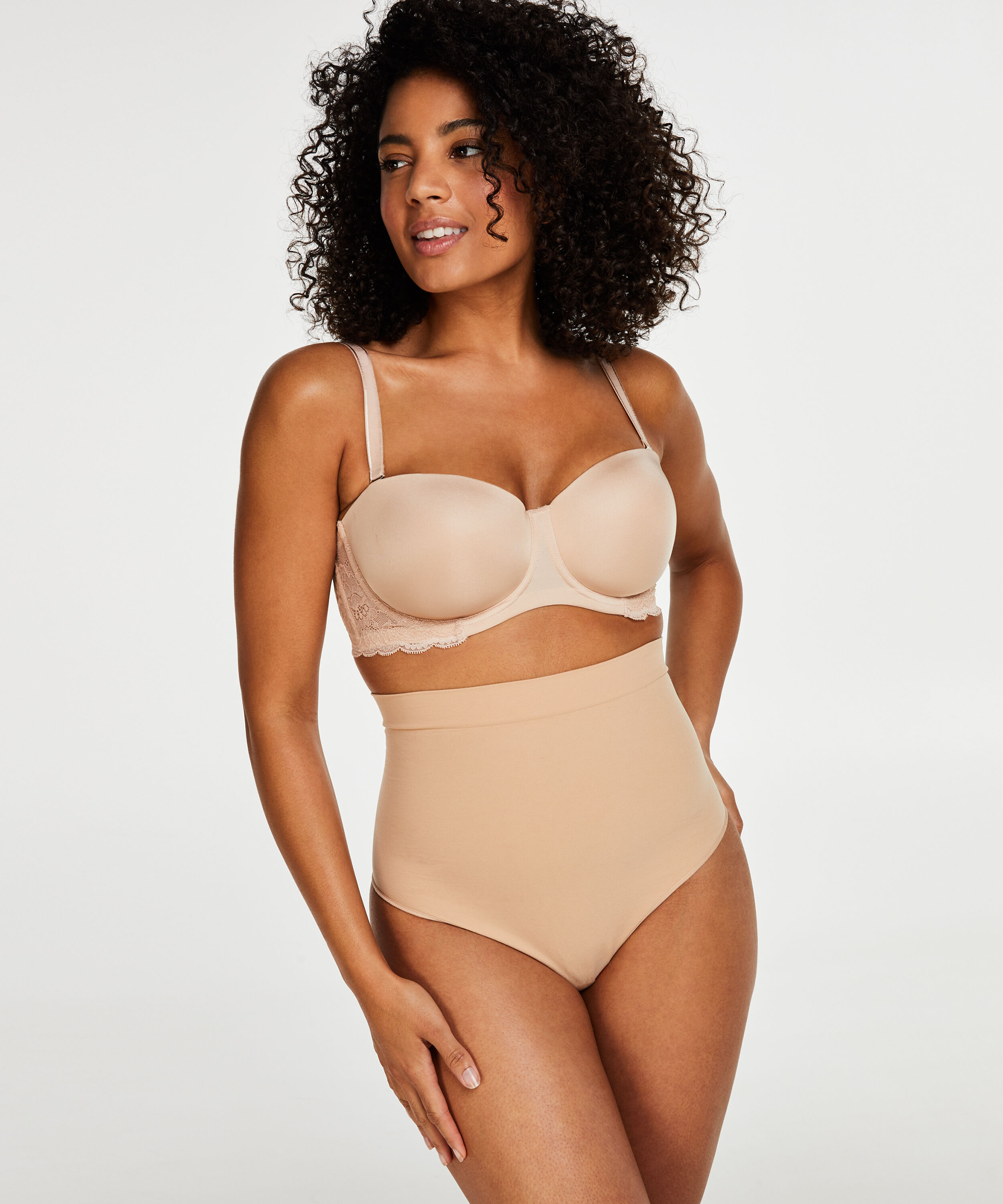 Straffender Taillentanga - Level 2, Beige Straffender Taillentanga - Level 2, Beige