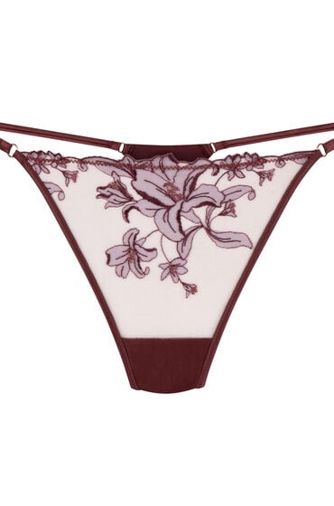 Thumbnail - Hunkemöller Anouk Highleg String Rot