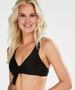 Nicht vorgeformtes B&uuml;gel-Bikinitop New Dreams, Schwarz