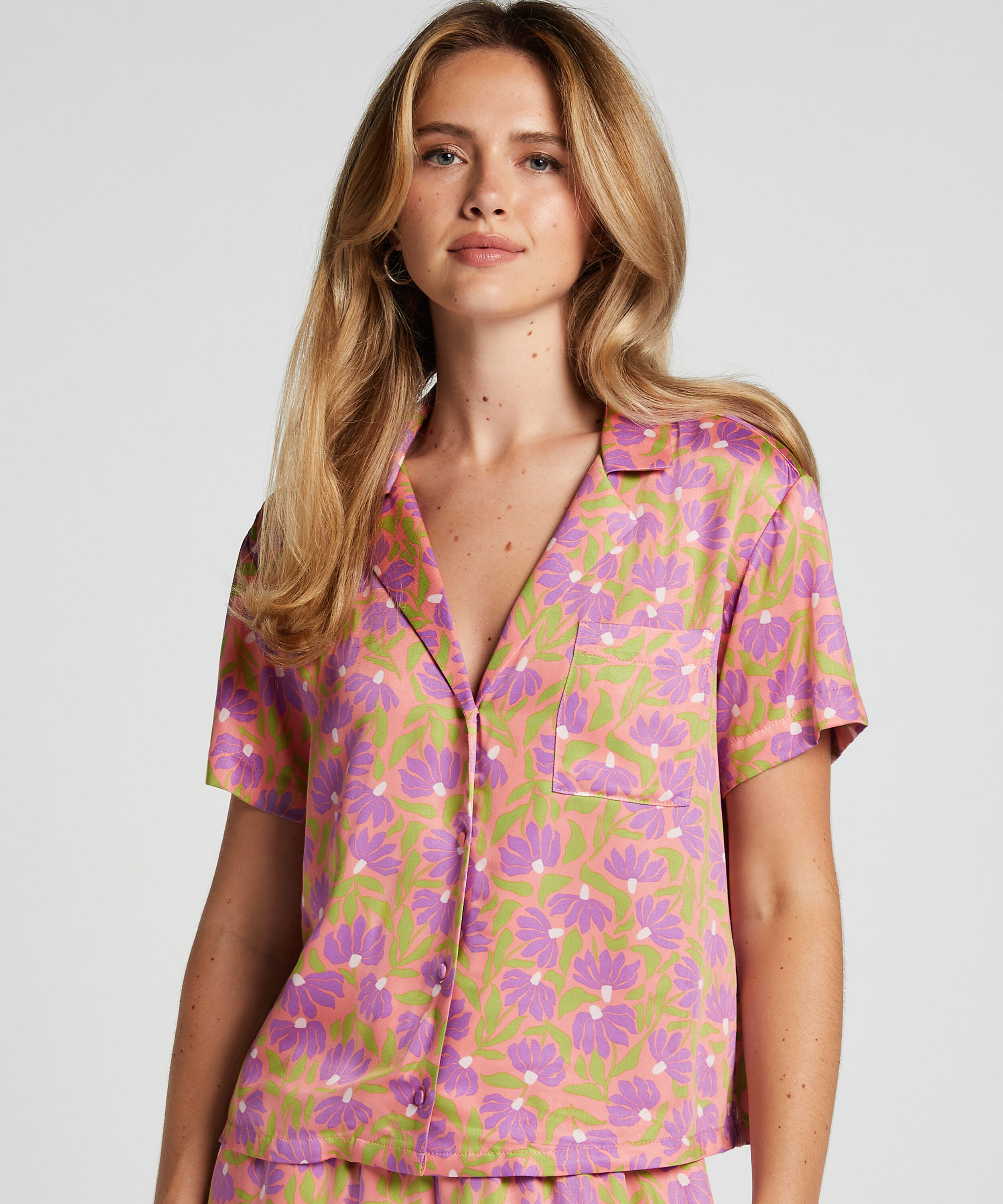 Pyjamatop Springbreakers, Rosa Pyjamatop Springbreakers, Rosa
