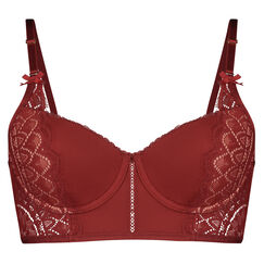 Vorgeformter Longline-BH Nofee, Rot