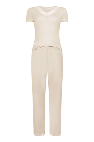 Thumbnail - Hunkemöller Pyjamaset Nana Gelb