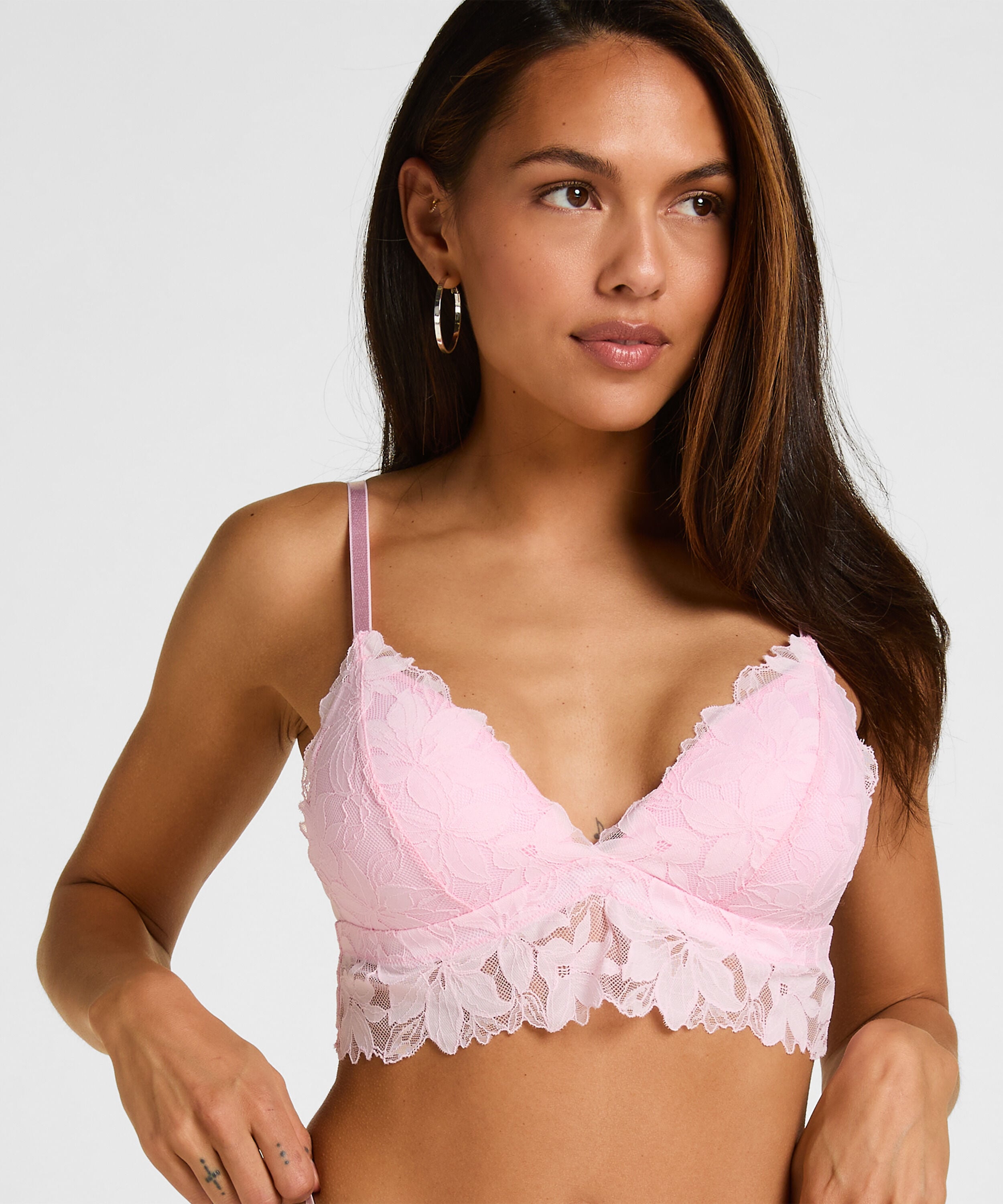 Bralette Ingrid, Rosa Bralette Ingrid, Rosa